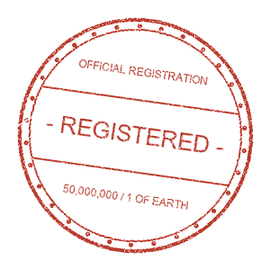 Registered Stamp